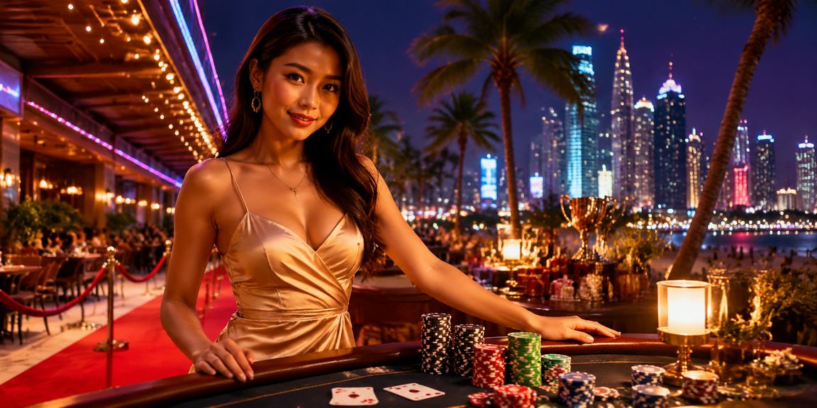 Meja poker dalam talian bergaya Kuala Lumpur