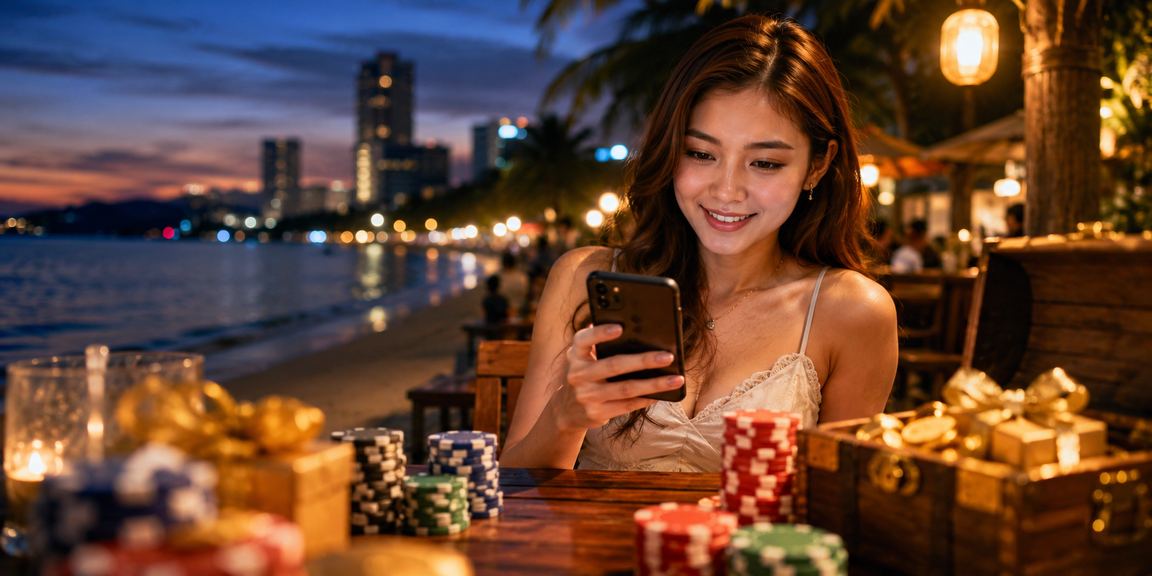 Proses deposit bonus di platform dengan latar gaya Pulau Pinang
