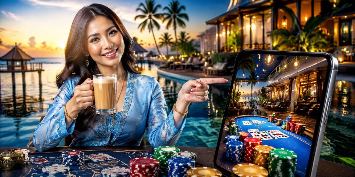 Pemain baccarat berbaju kurung di Terengganu bermain dengan penuh ketenangan dan kawalan diri